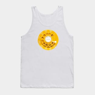 70s Mustard Yellow Rotary Dial Pi Phone Tank Top